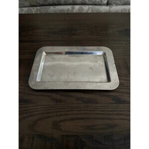 Rectangular Stainless Steel Serving Tray – 9.4” x 5.6”
